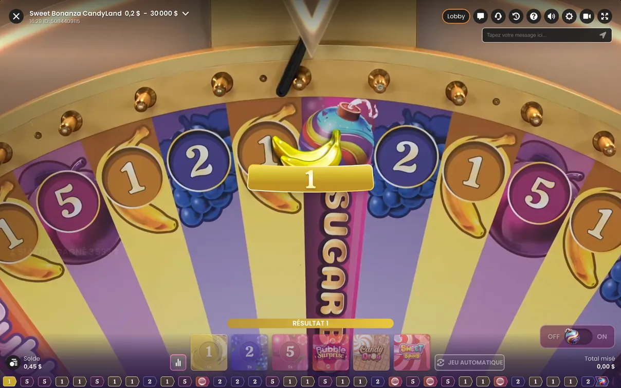 Statistiques de Sweet Bonanza Candyland : Aper&ccedil;u du jeu